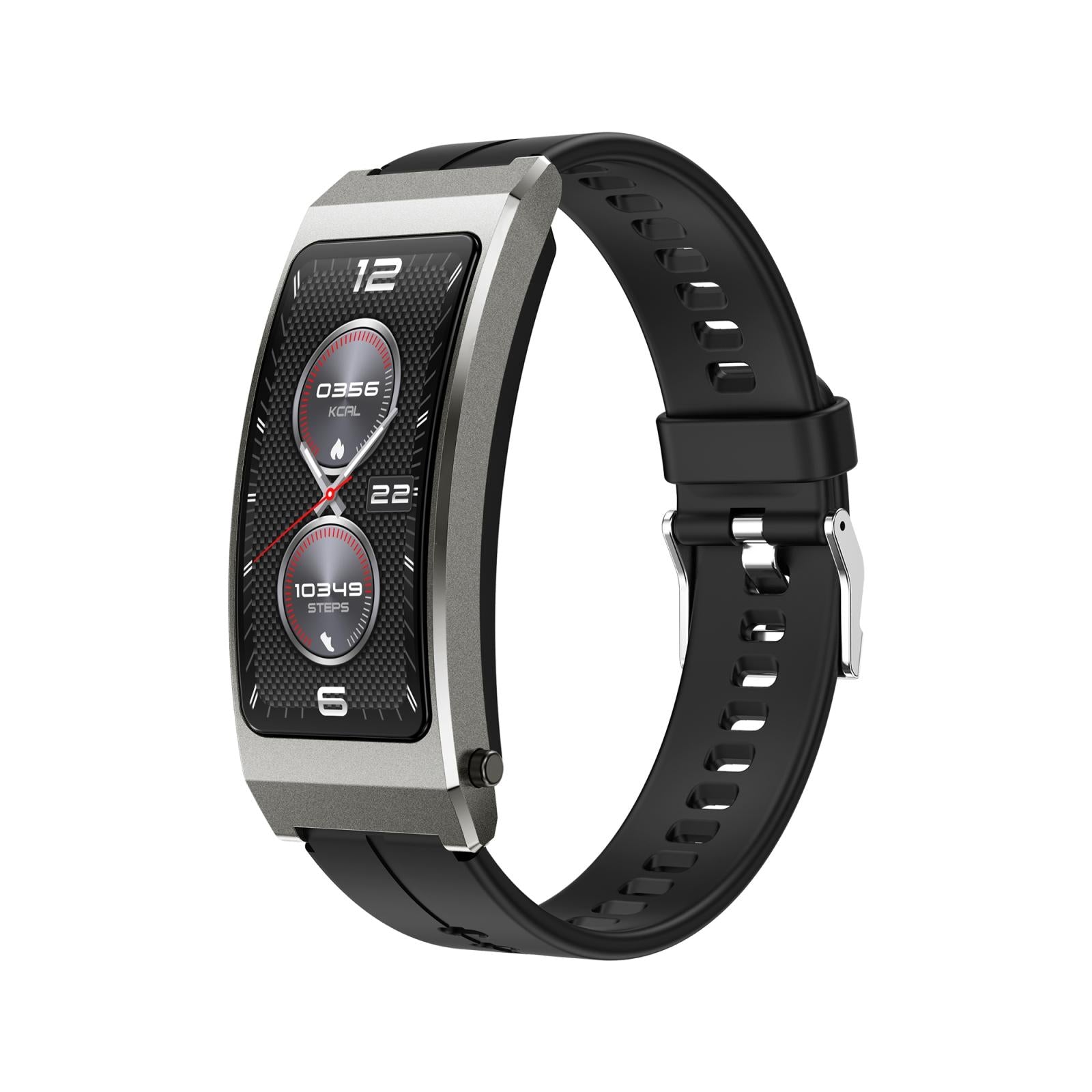 Smart Health Monitoring Bracelet With Bt Call And Leather Strap Tarnish Silicone Smart Watches