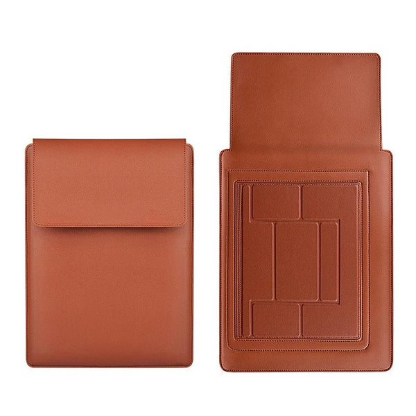 Parallel Deals 15.4 Inch Laptop Leather Sleeve Carrying Bag Yellow Laptop Cases & Bags
