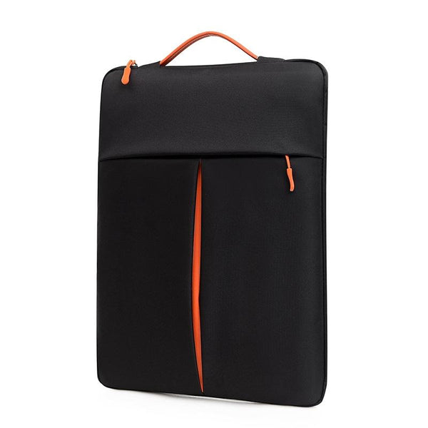 Black Orange Travel Laptop Sleeve Bag Portable Carry Case Laptop Cases & Bags