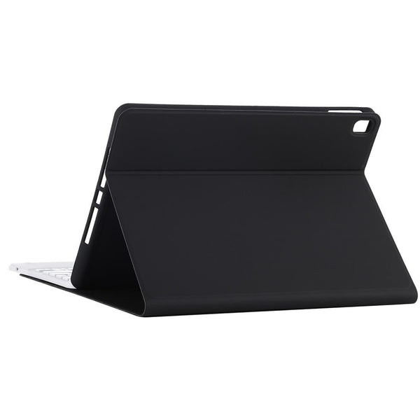 Bluetooth Keyboard & Tablet Case For Ipad 10.2 / Air 2019 Detachable Touch Pad Pen Slot Holder Microfiber Leather Black White Keyboards