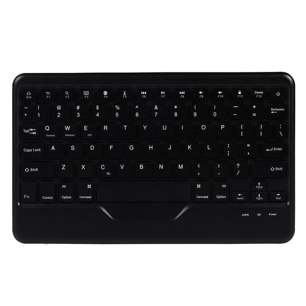 Bluetooth Keyboard Leather Case For Ipad Pro 11 With Triangle Holder & Pen Slot Fits 2021 / 2020 2018 Air 4 10.9 Splittable Gradient Rainbow Keyboards