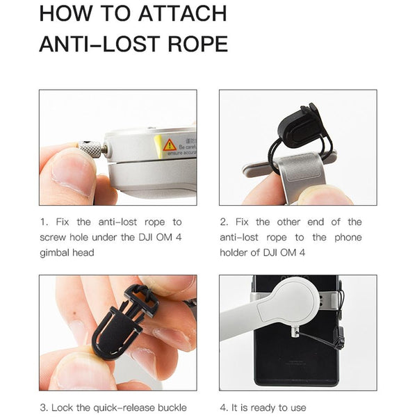 Anti Lost Phone Holder Clip For Dji Om4 And Mobile 3 Audio Video Accessory Other Mobile Accessories