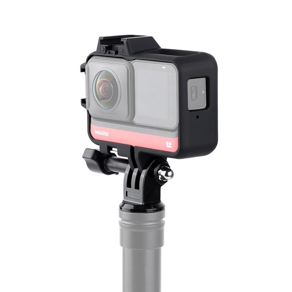 Insta360 One R Protective Cage With Tripod Adapter And Cold Shoe For Audio Video Camera Cases Bags & Covers