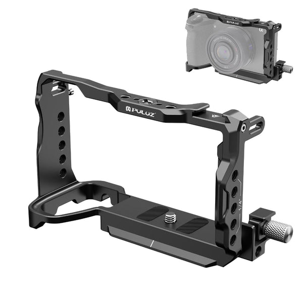 Metal Camera Cage Stabilizer For Sony A6700 Black Audio Video Equipment Stabilizers