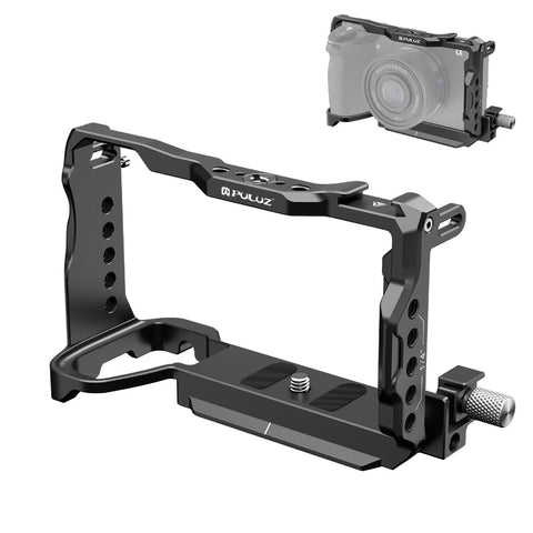 Metal Camera Cage Stabilizer For Sony A6700 Black Audio Video Equipment Stabilizers