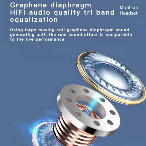 Tws Dual Microphone Noise Cancelling Touch Bluetooth Earphone With Charging Box Black Earbuds