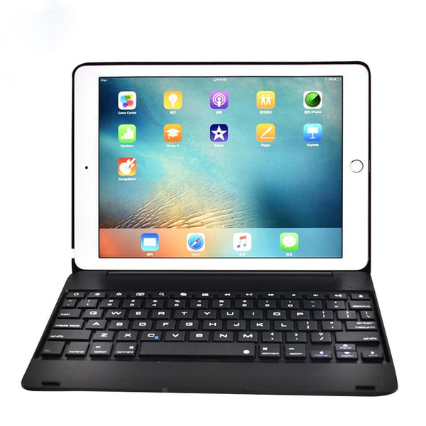 Horizontal Flip Tablet Case With Bluetooth Keyboard For Ipad Pro 9.7 Air 2 Black Laptop Cases & Bags