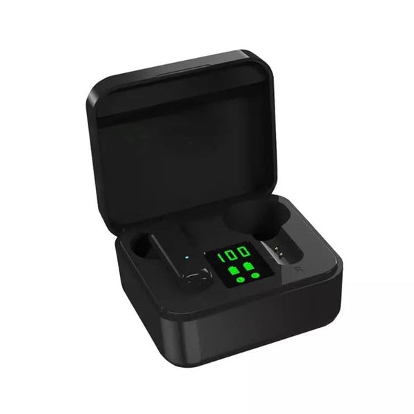 Digital Display Sports Bluetooth Earphones Semi In Ete 16 Tws Black Earbuds