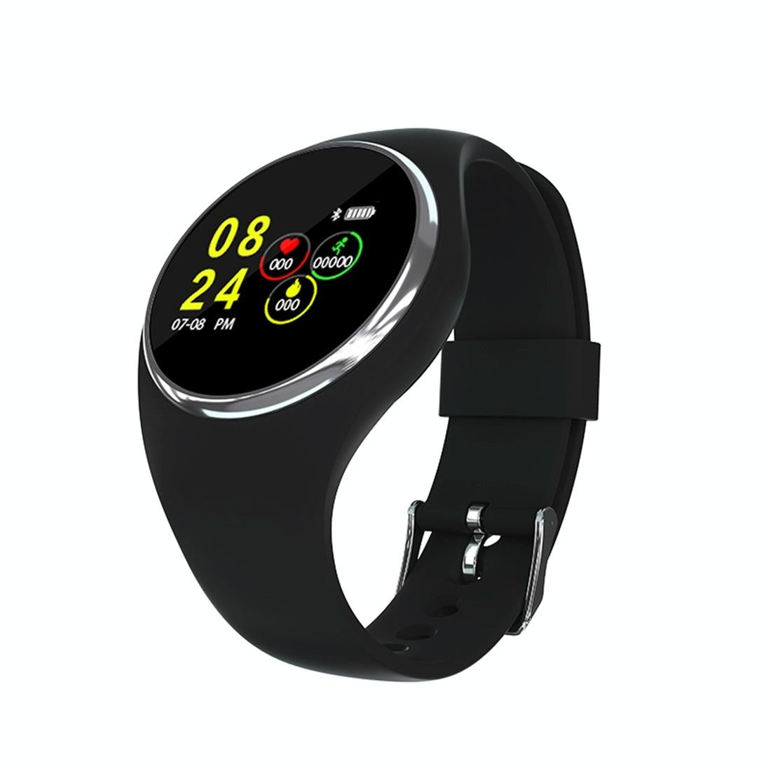 Tft Smartwatch Ip67 Waterproof Bluetooth Call Heart Bp Sleep Monitoring Black Smart Watches