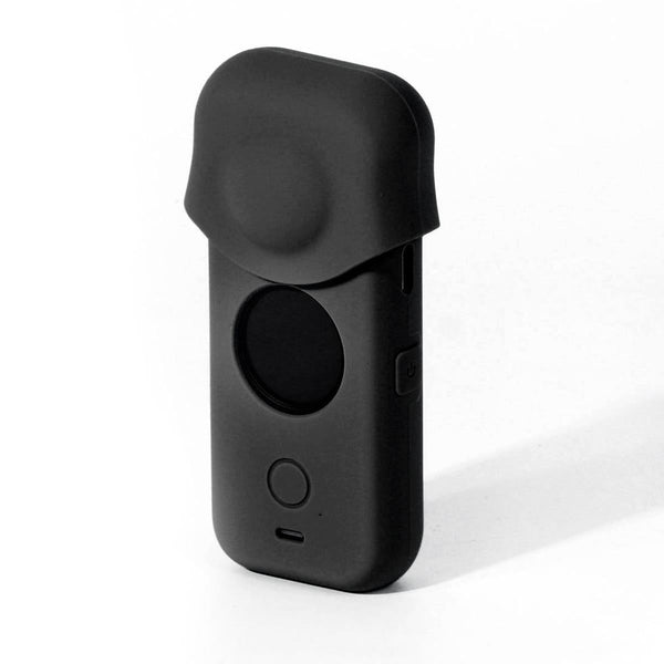 Full Body Dust Proof Silicone Protective Case For Insta360 One X2_Black Camera Cases Bags & Covers