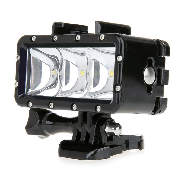 Waterproof Action Camera Light For Gopro Hero12 30M 300Lm Other Camera & Photo Accs