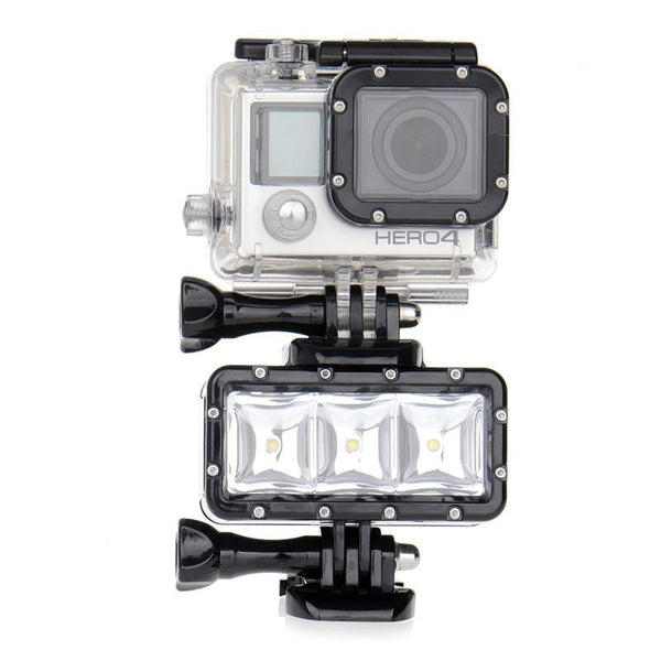 Waterproof Action Camera Light For Gopro Hero12 30M 300Lm Other Camera & Photo Accs