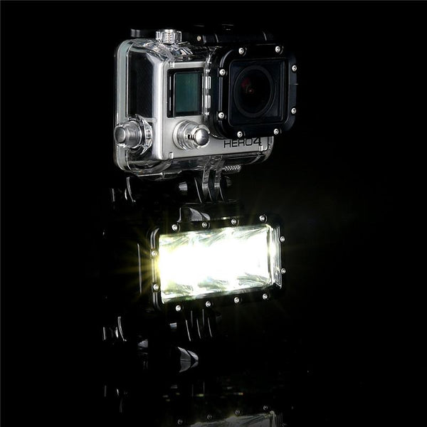 Waterproof Action Camera Light For Gopro Hero12 30M 300Lm Other Camera & Photo Accs