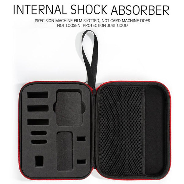 Compact Carrying Case For Dji Action 3 21X16x6cm Camera Cases Bags & Covers
