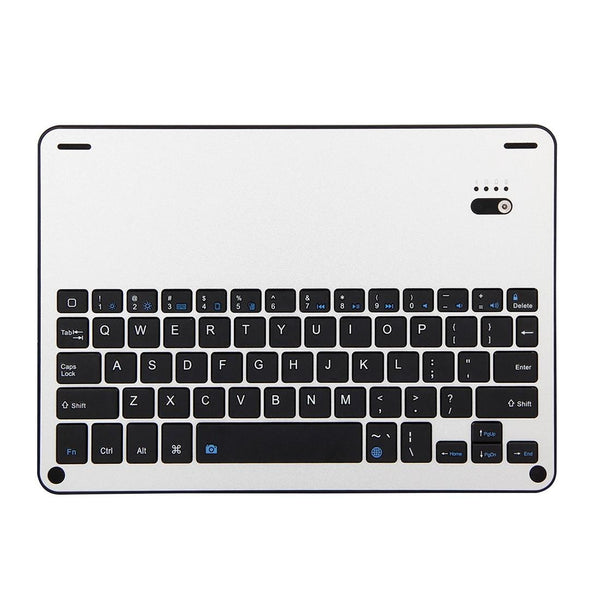 Bluetooth Keyboard & Leather Tablet Case For Ipad Air / Pro 9.7 Detachable Water Repellent Magnetic 3 Gear Angle Black Keyboards