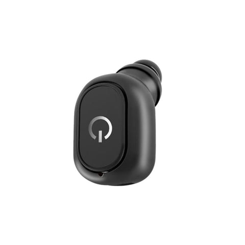 Wireless Bluetooth 5.0 Single In Ear Earphone Black Earbuds