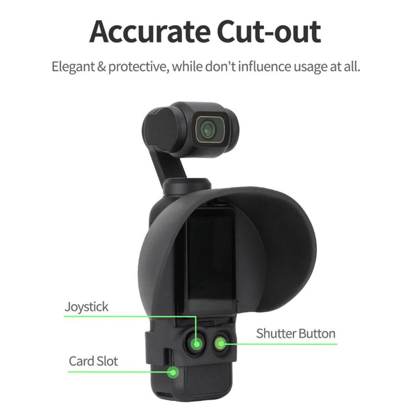 Protective Sunshade Hood For Dji Pocket 3 Screen Audio And Video Accessory Other Camera & Photo Accs