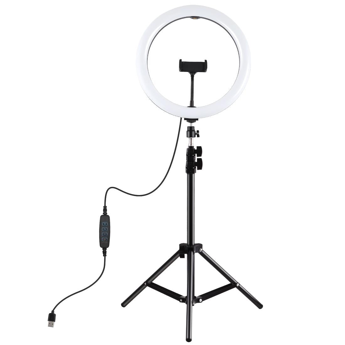 11.8 Inch Led Ring Light With Tripod And Phone Clamp For Vlogging Live Streaming Other Lighting & Studio