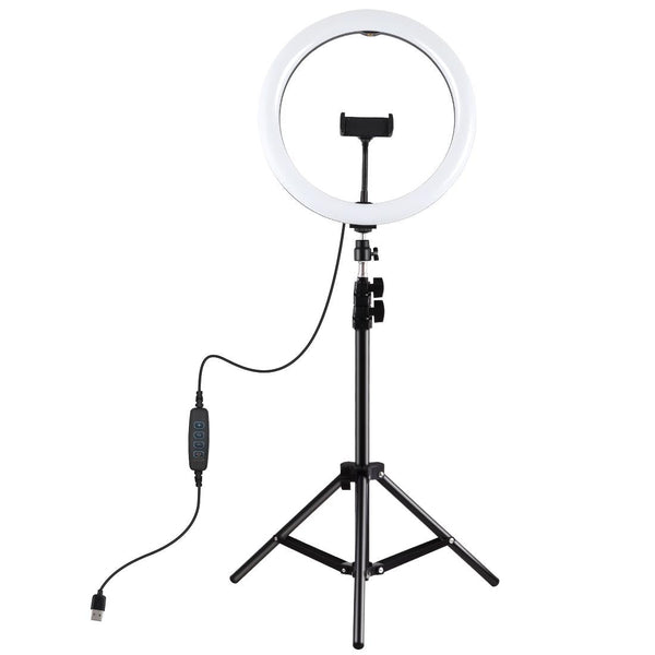 11.8 Inch Led Ring Light With Tripod And Phone Clamp For Vlogging Live Streaming Other Lighting & Studio