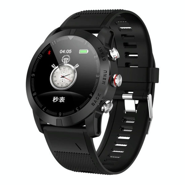 Waterproof Smart Bracelet With Call Reminder And Heart Rate Monitor Ip68 Black Activity Trackers