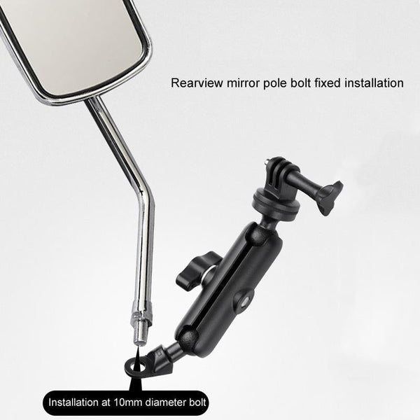 20Mm Ball Head Connecting Rod For Motorcycle Rearview Mirror Mounting Bike Camera Holders Mounts