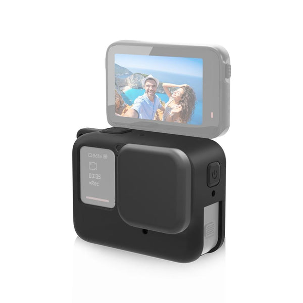 Silicone Protective Case And Lens Cap For Insta360 Ace Action Camera Camera Cases Bags & Covers