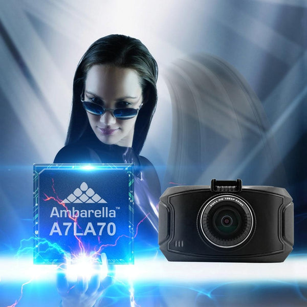 2.7 Lcd Car Dvr Camera With 170 Degree Wide Angle 2304 X 1296P Hd Screen Other Car Video