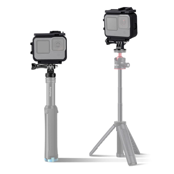 Protective Case With Mount And Base For Gopro Hero10 Hero9 Audio Video Camera Cases Bags & Covers