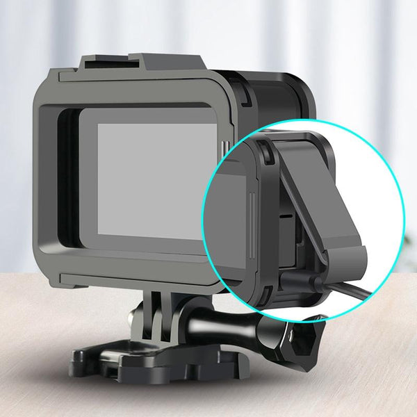 Protective Frame Mount For Gopro Hero8 Durable Polycarbonate And Abs Camera Cases Bags & Covers