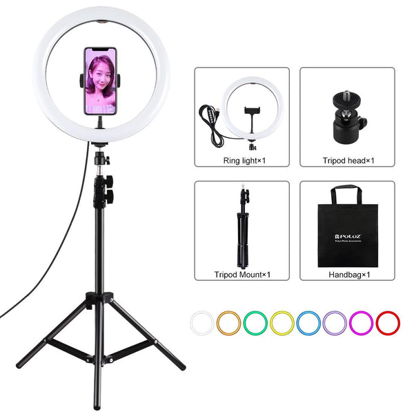 11.8 Led Ring Light Kit With Tripod And Phone Clamp Other Lighting & Studio