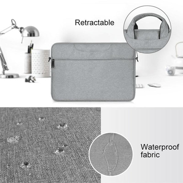 Parallel Deals 13.3 Inch Hidden Portable Strap One Shoulder Handbag Waterproof Oxford Cloth Black Laptop Cases & Bags