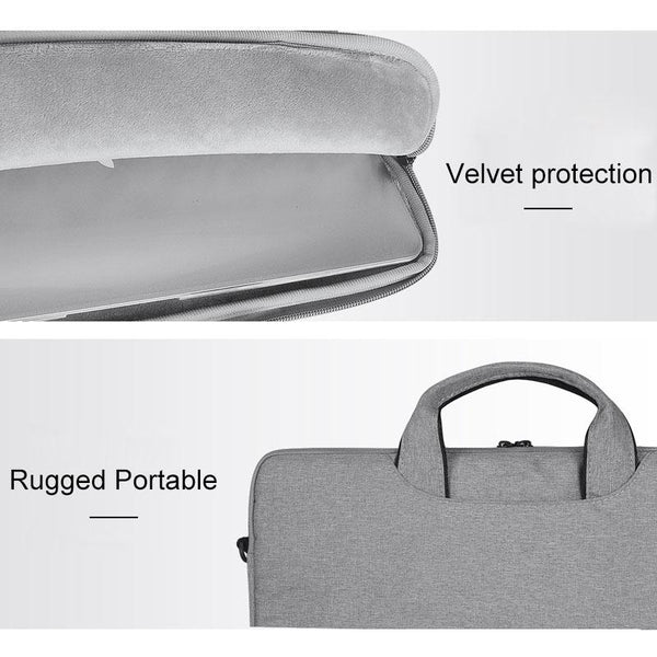 Parallel Deals 13.3 Inch Hidden Portable Strap One Shoulder Handbag Waterproof Oxford Cloth Black Laptop Cases & Bags