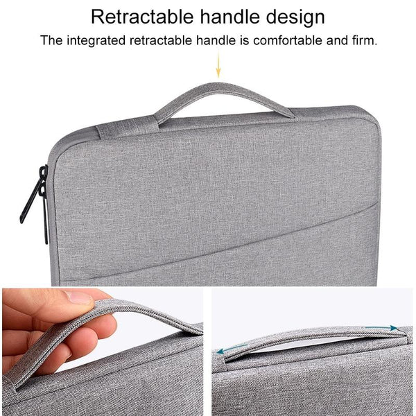 15.6 Inch Laptop Felt Sleeve Protective Case Carrying Bag Dark Grey Laptop Cases & Bags