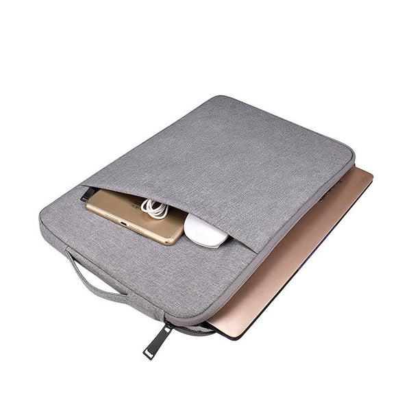 15.6 Inch Laptop Felt Sleeve Protective Case Carrying Bag Dark Grey Laptop Cases & Bags