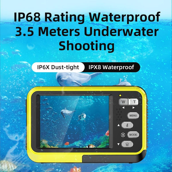 Waterproof 48Mp Dual Screen Outdoor Camera Wdc901_Green Digital Cameras
