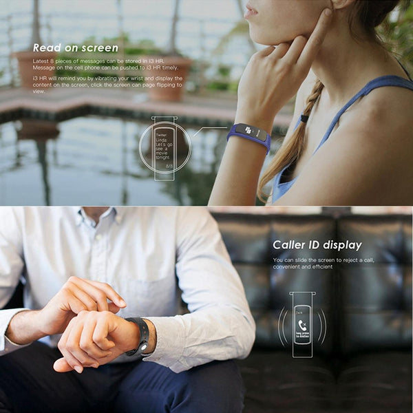 Bluetooth Smart Bracelet With Oled Display And Hr Monitor Smart Watches