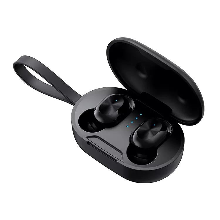 Waterproof Bluetooth 5.0 Tws Earphones With Touch Control Black Earbuds