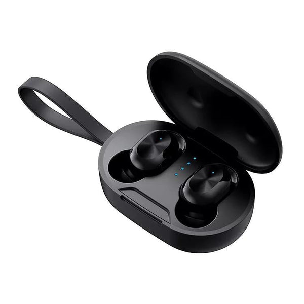 Waterproof Bluetooth 5.0 Tws Earphones With Touch Control Black Earbuds