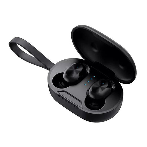 Waterproof Bluetooth 5.0 Tws Earphones With Touch Control Black Earbuds