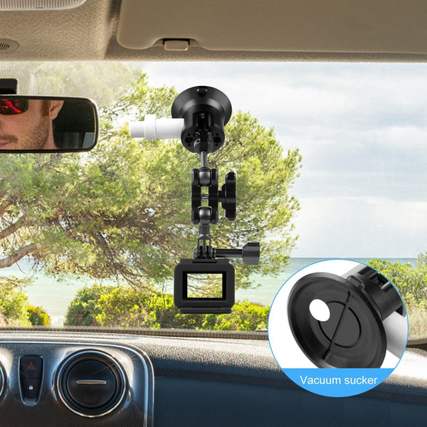 Aluminum Alloy Three Car Suction Cup Mount For Audio And Video Use Other Camera & Photo Accs