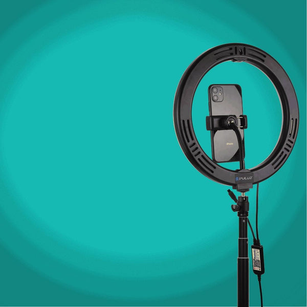 10.2 Rgbw Led Ring Light Kit With Tripod And Remote Control Other Lighting & Studio