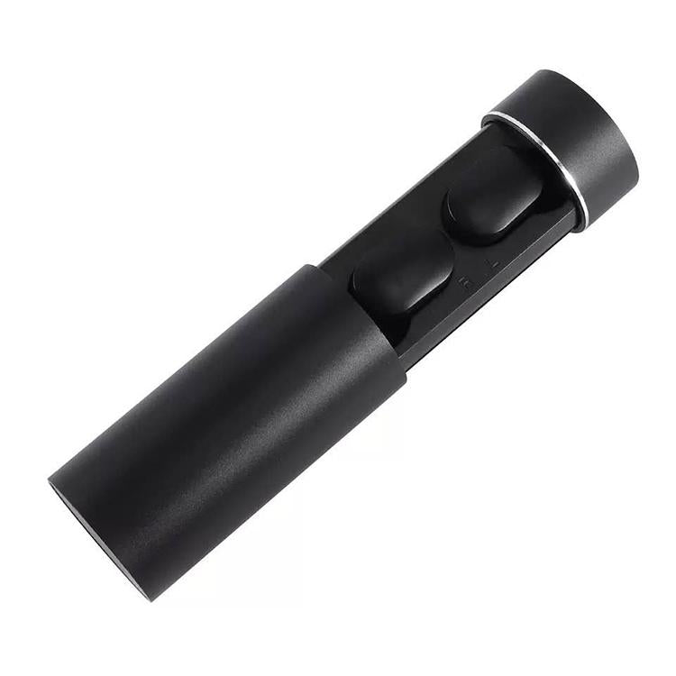 Wireless Touch Bluetooth Headset With Smart Magnetic Charging Automatic Pairing Black Earbuds