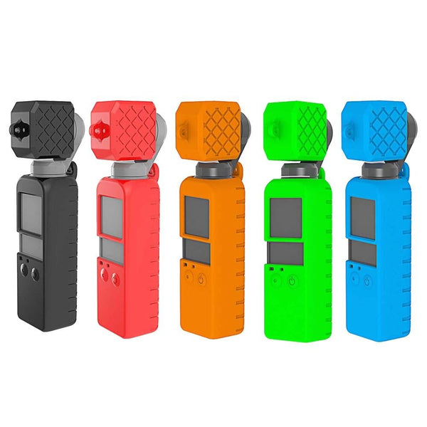 Diamond Texture Silicone Cover Set For Dji Pocket 2 In 1 Camera Cases Bags & Covers