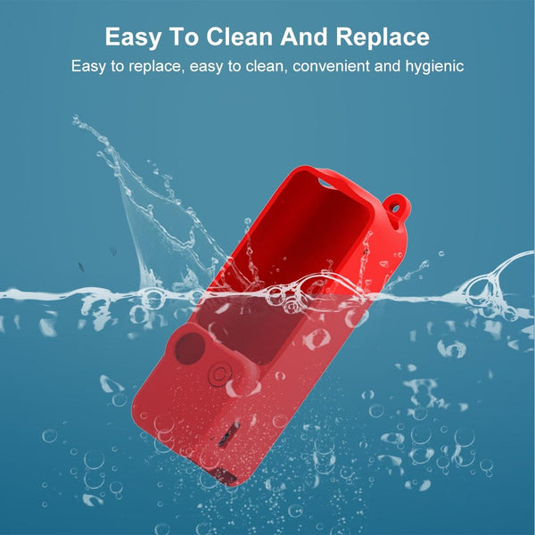 3 In 1 Silicone Case Set For Dji Pocket 3_Black Camera Cases Bags & Covers