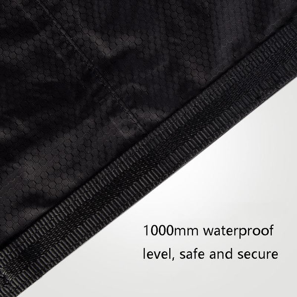 Multi Function Outdoor Storage Bag Waterproof Lightweight 35L Capacity Black Storage Bags