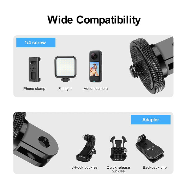 Metal Tripod Mount For Action Cameras With 1/4 Inch Screw Audio And Video Tripods & Monopods