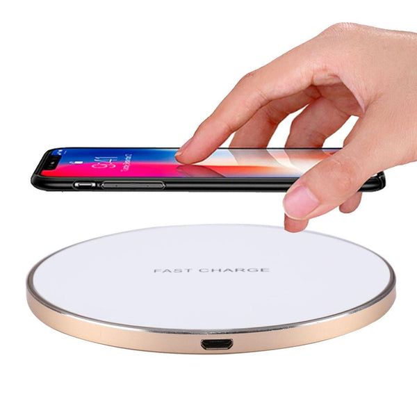Quick Charge Wireless Charger With Led Indicator Black Chargers & Cradles