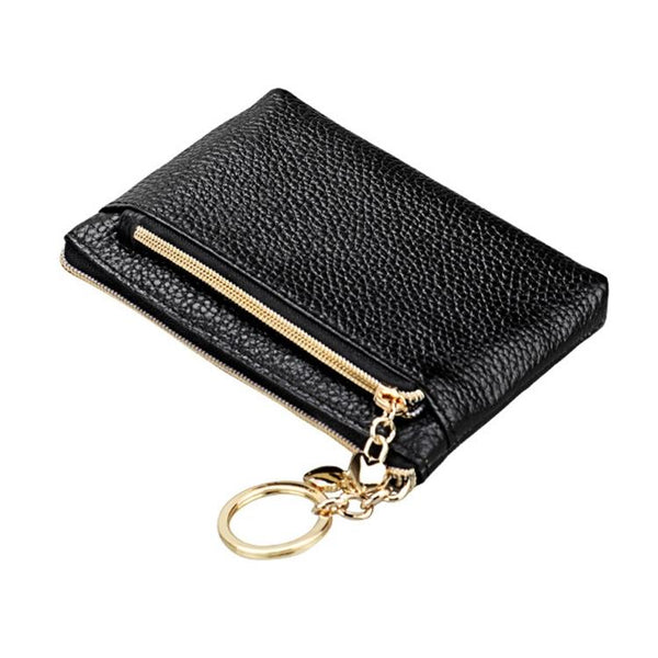 Spacious Litchi Texture Rfid Hand Wallet Black Fashion Accessory Travel Wallets