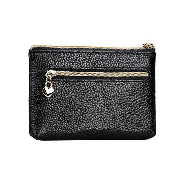 Spacious Litchi Texture Rfid Hand Wallet Black Fashion Accessory Travel Wallets