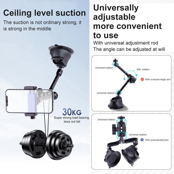Universal Arm Mount For Phones Clamp Design Audio And Video Use Other Camera & Photo Accs